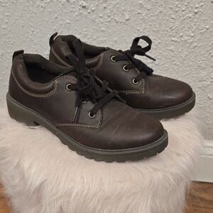 Route 66 Dark Brown Oxfords